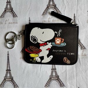 Snoopy Coffee Time Coin Purse